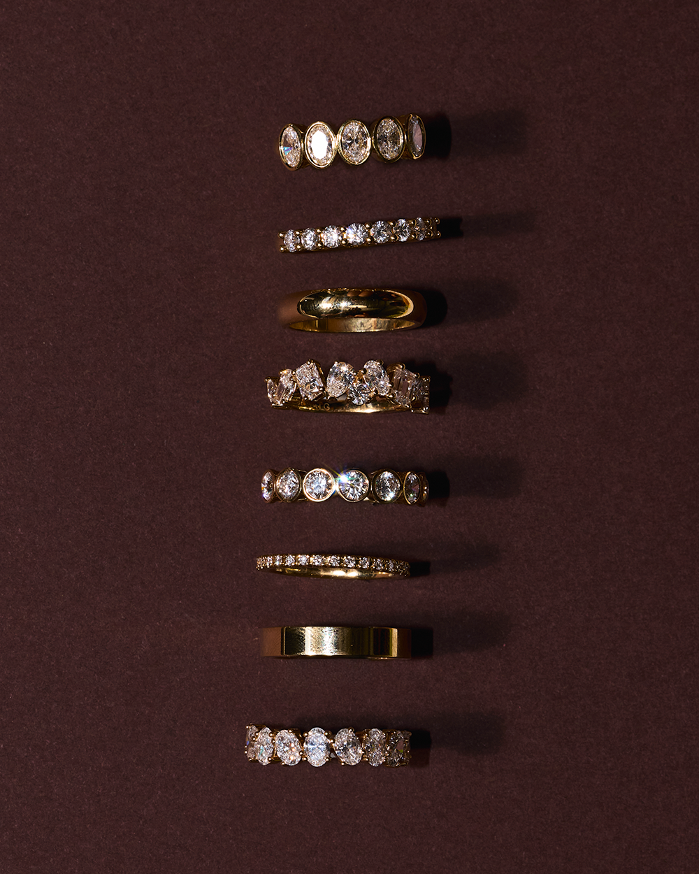 Rosa- Plain Dome Wedding Band
