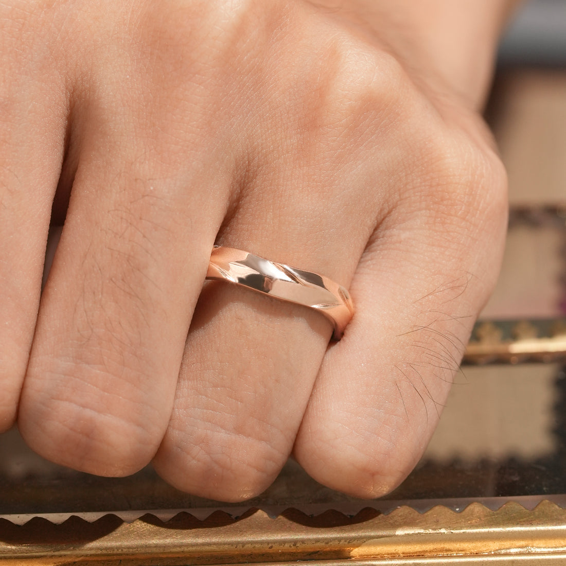Plain Men's Wedding Band