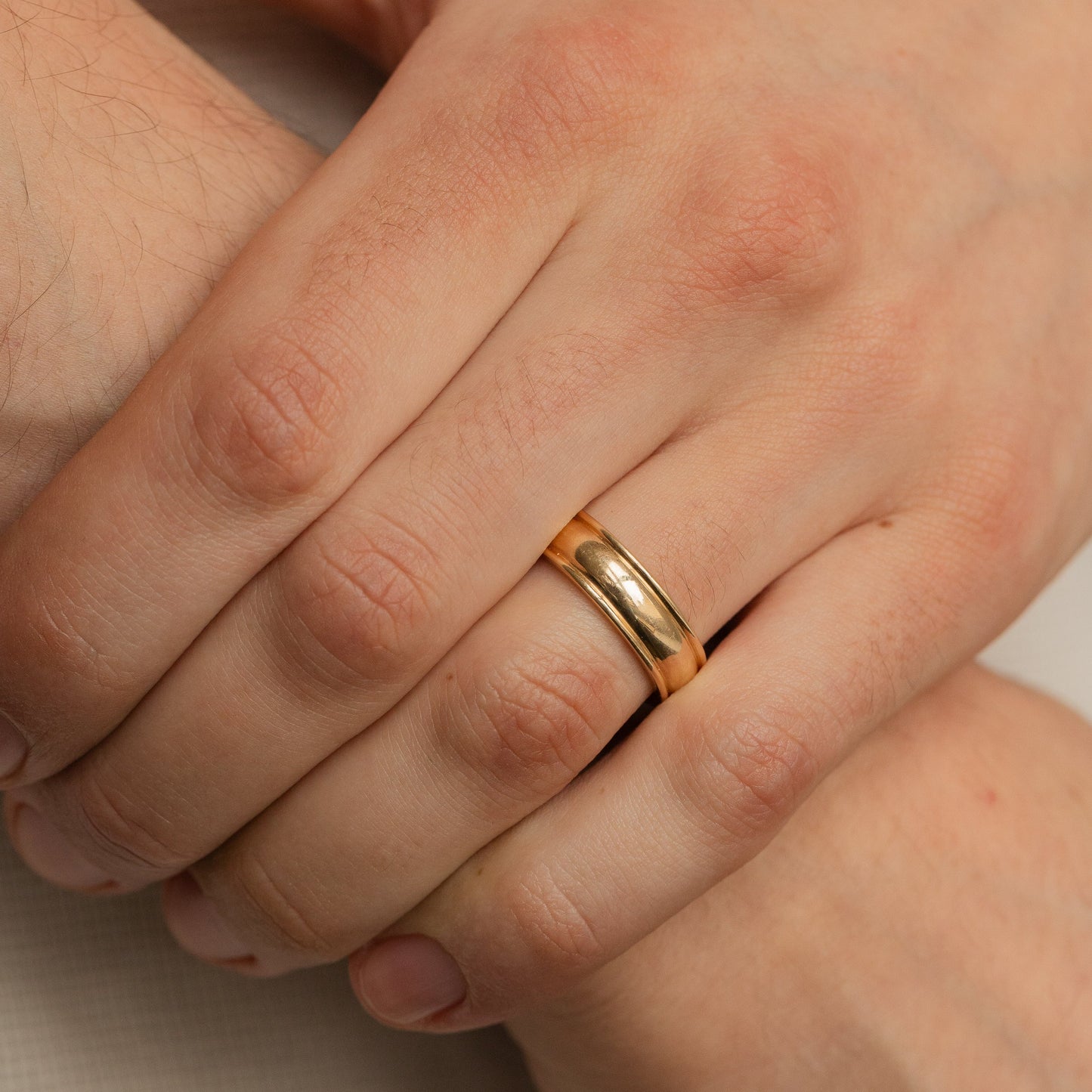 Dome Style Stackable Wedding Band