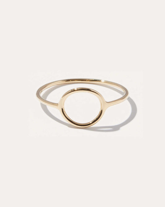 Circle Plain Delicate Party Wear Ring