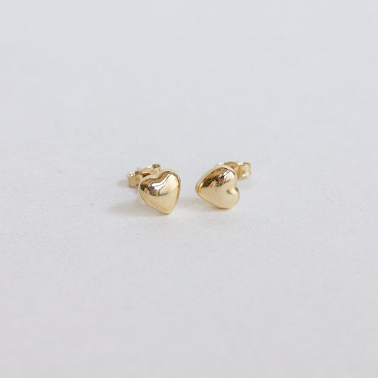 Heart Stud Earrings
