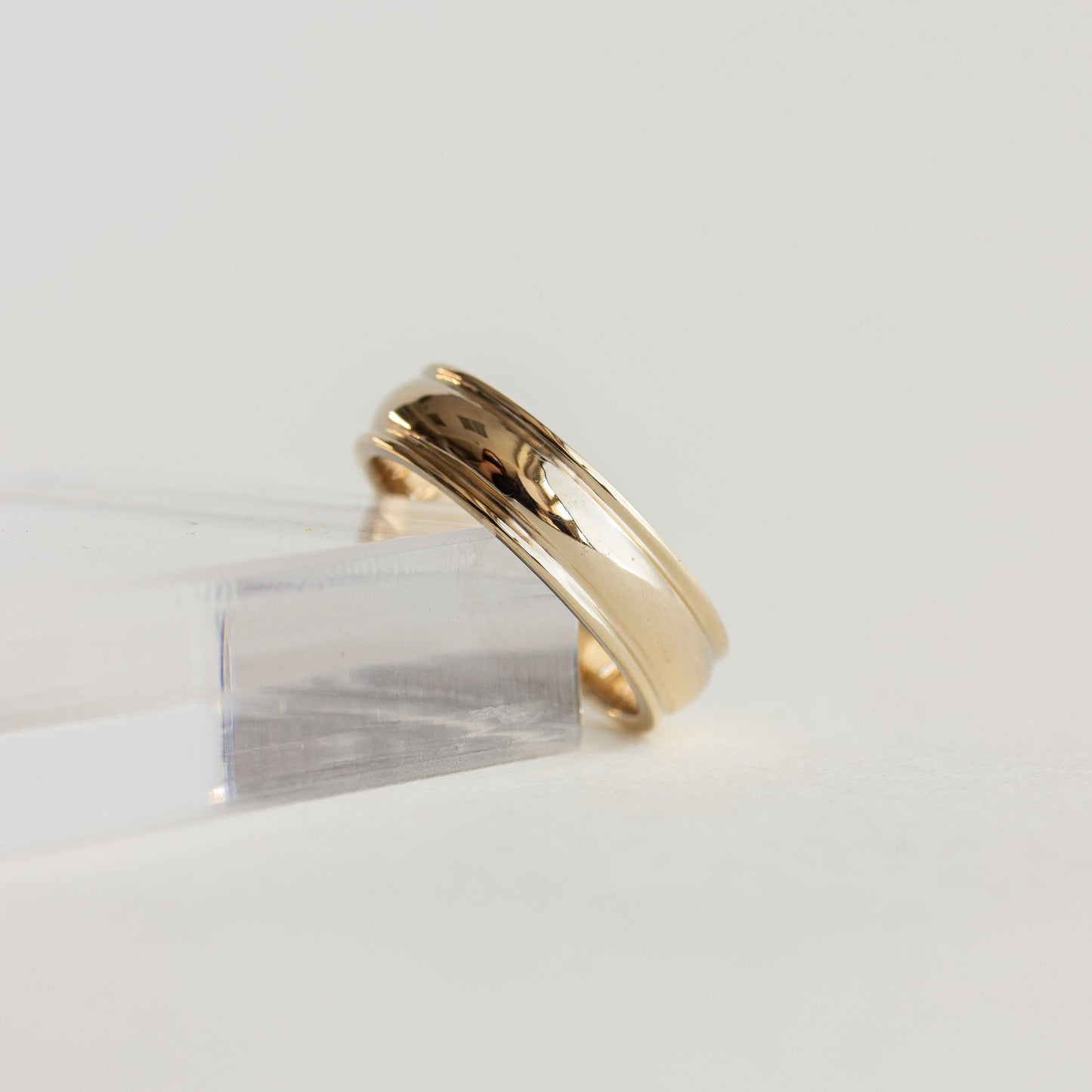 Dome Style Stackable Wedding Band