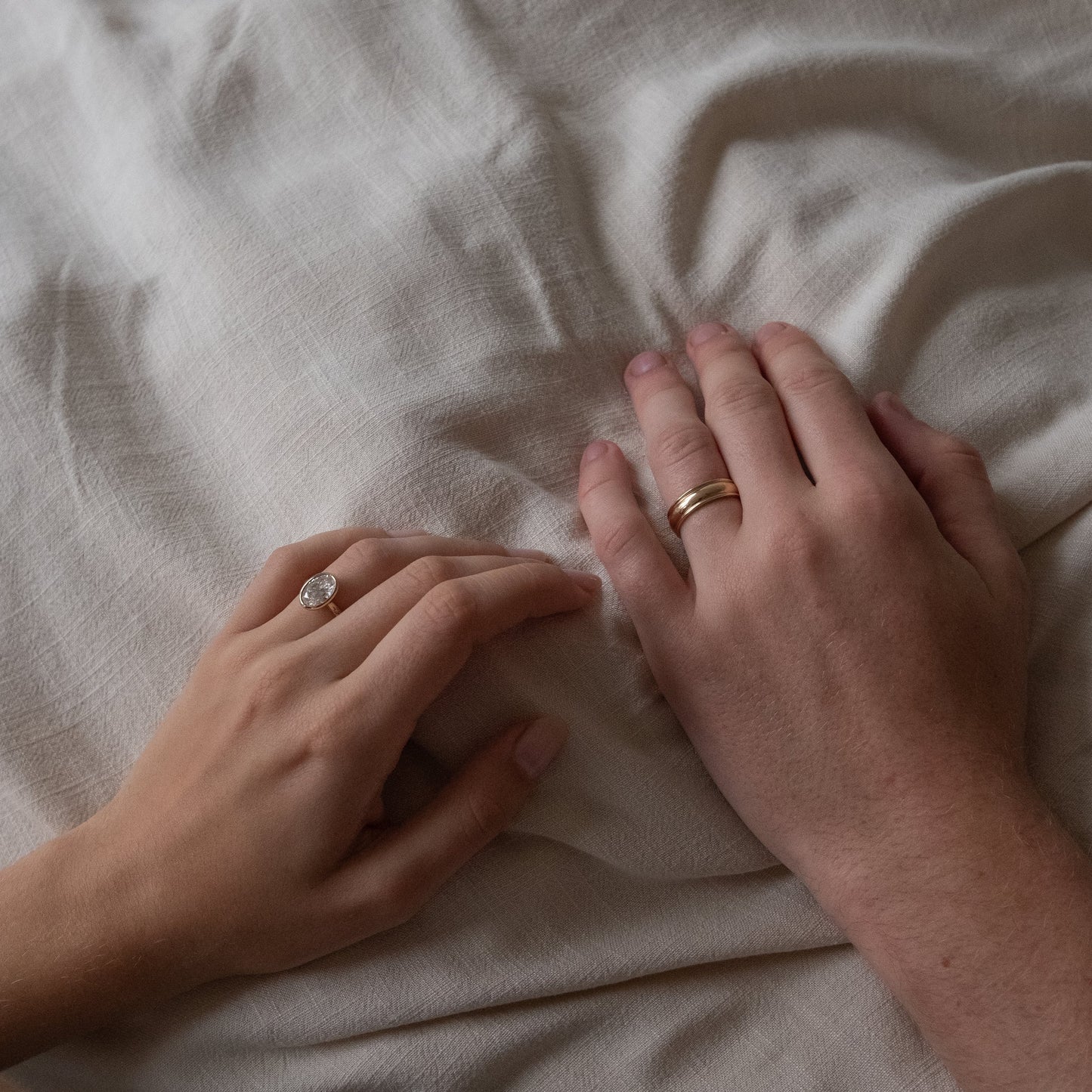 Dome Style Stackable Wedding Band