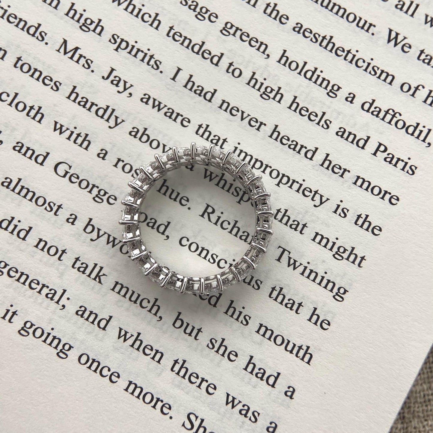 2.50 TCW Marquise Eternity Lab Grown Diamond Wedding Band