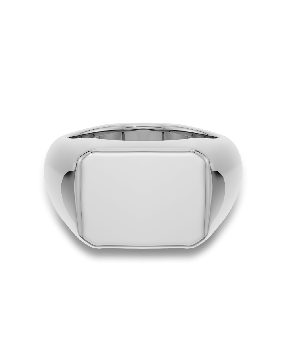 Atlas- Bolt Signet Men's Wedding Band