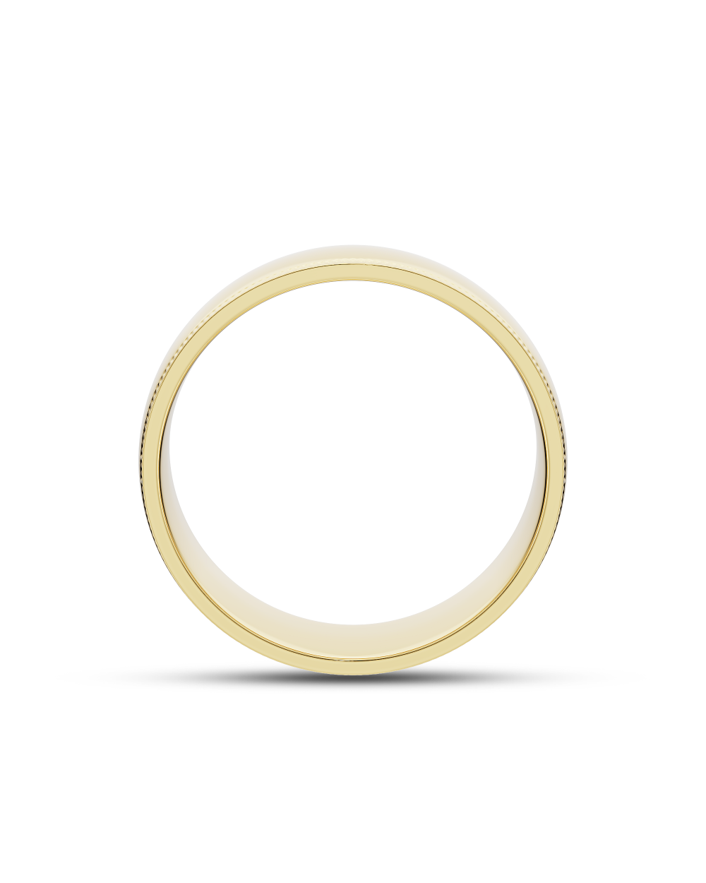 Roland- Milgrain Edge Men's Wedding Band