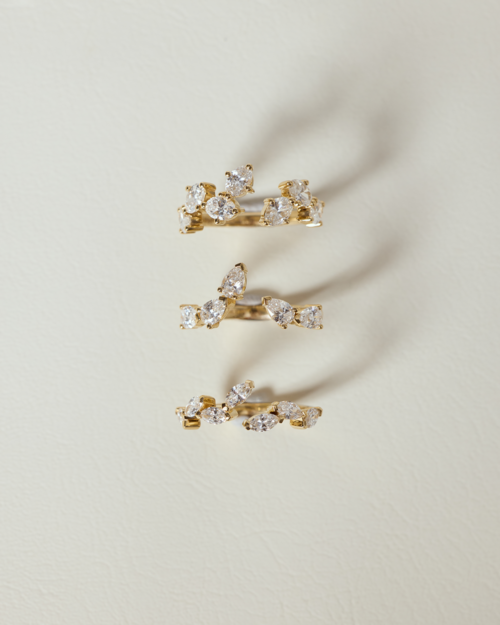 Della- Marquise Floral-Inspired Lab Grown Diamond Wedding Band