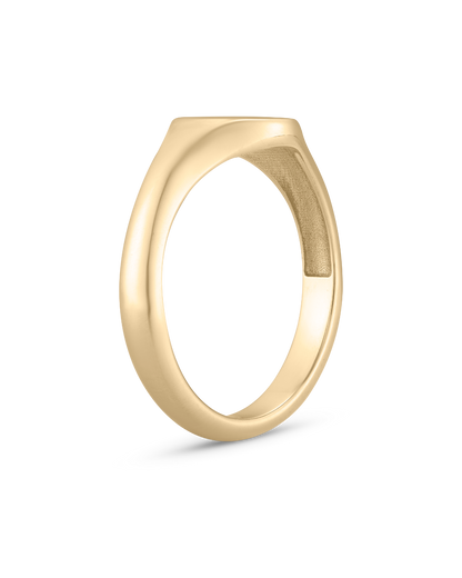 Posie- Oval Style Signet Pinky Ring
