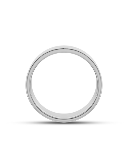 Vance- Classic Plain Men's Wedding Band
