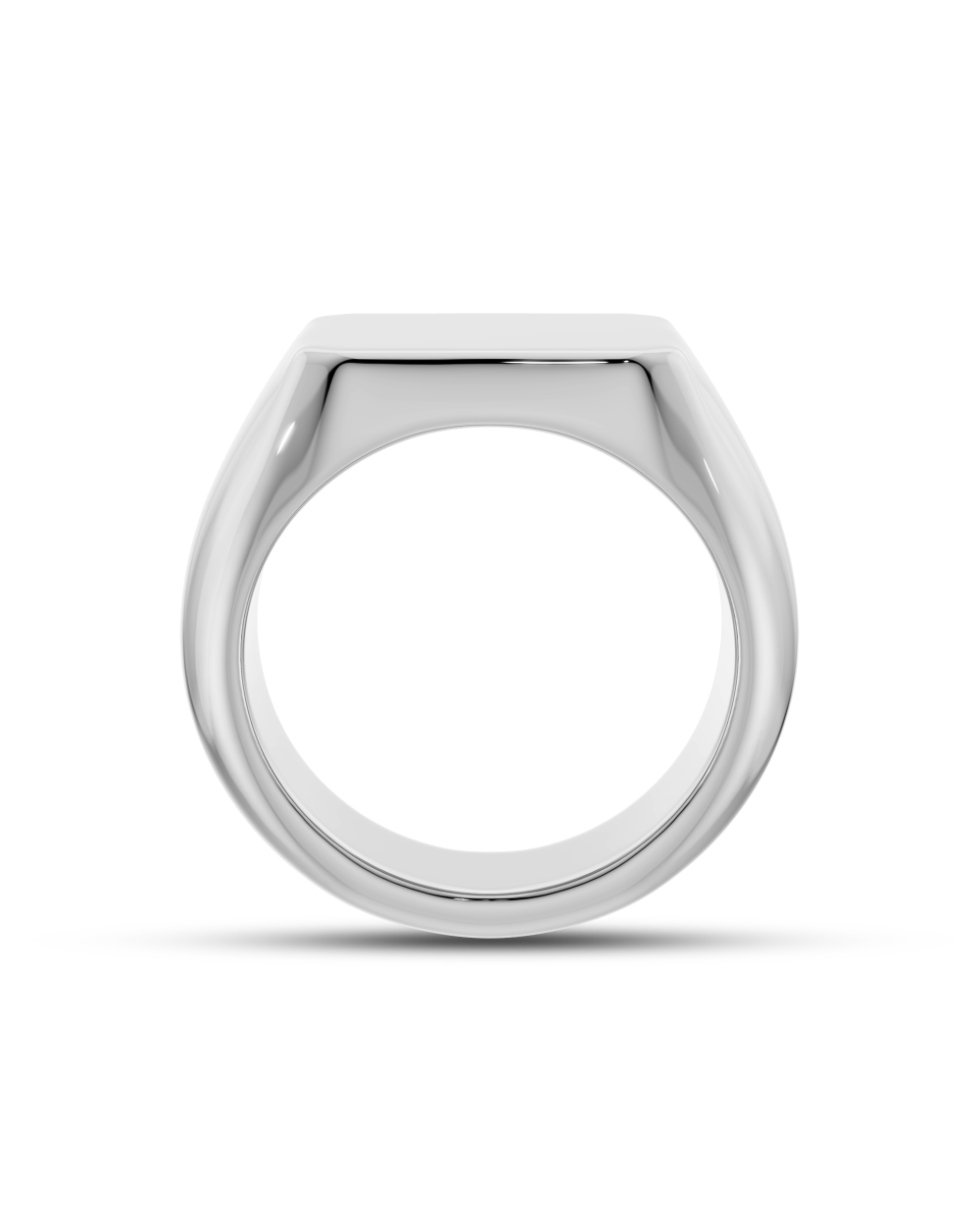Atlas- Bolt Signet Men's Wedding Band