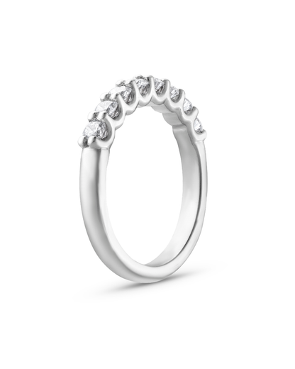 Willa- Round 8 Stones Lab Grown Diamond Wedding Band