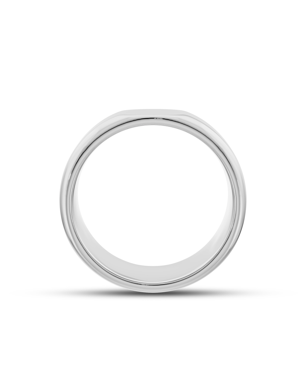 Soren- Soft Bevelled Edge Men's Wedding Band
