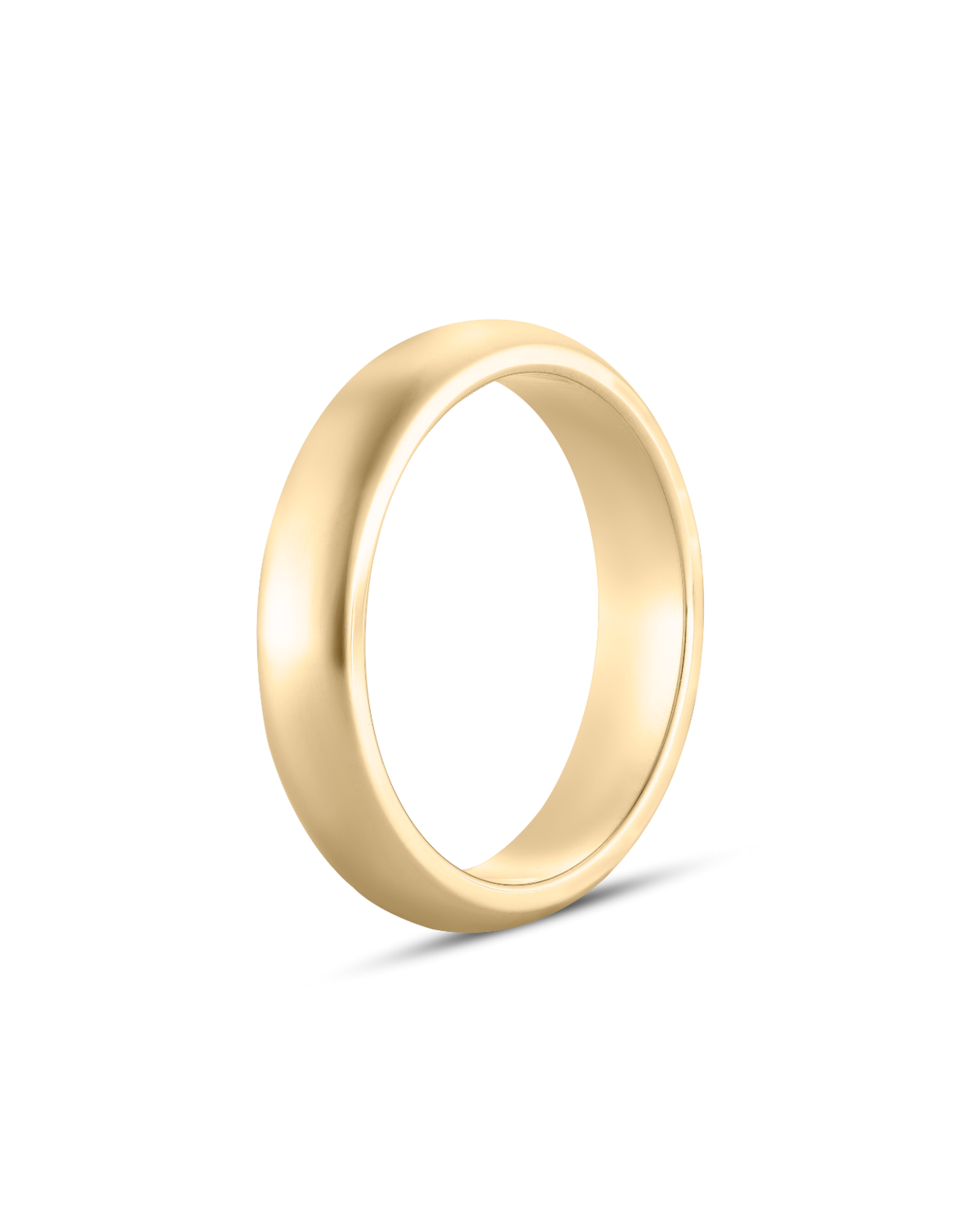 Rosa- Plain Dome Wedding Band