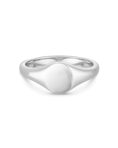 Posie- Oval Style Signet Pinky Ring