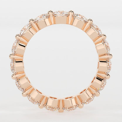 Full Eternity Band with 1.50 TCW Round Cut Moissanite