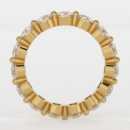 Full Eternity Band with 1.50 TCW Round Cut Moissanite