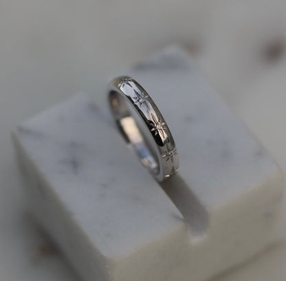 0.10 CT Round Flush Setting CVD EF/VS Diamond Wedding Band - violetjewels