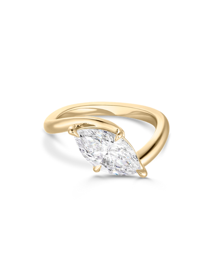 Sabine- Marquise Rapture Solitaire Style Lab Grown Diamond Engagement Ring