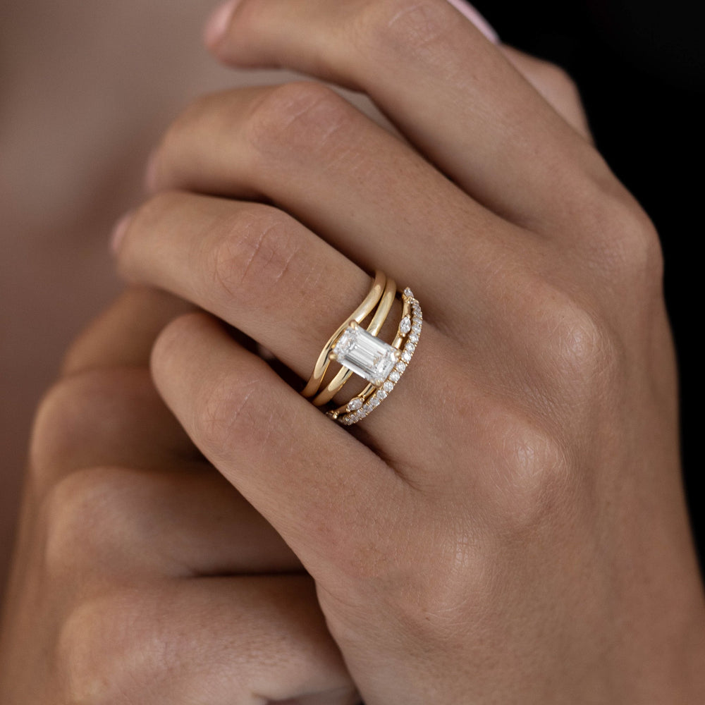 Eternity Band with 0.30 TCW Round Cut Moissanite