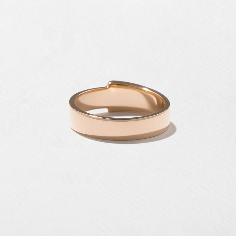Aspen- Baguette Tapers Lab Grown Diamond Men's Wedding Band