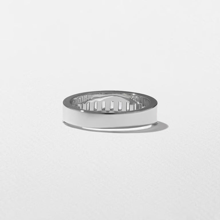 Electra- Emerald Channel Set Eternity Lab Grown Diamond Wedding Band
