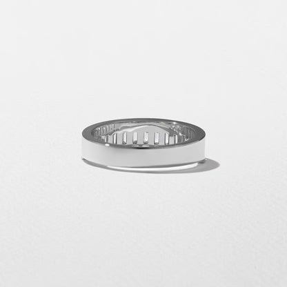 Electra- Emerald Channel Set Eternity Lab Grown Diamond Wedding Band