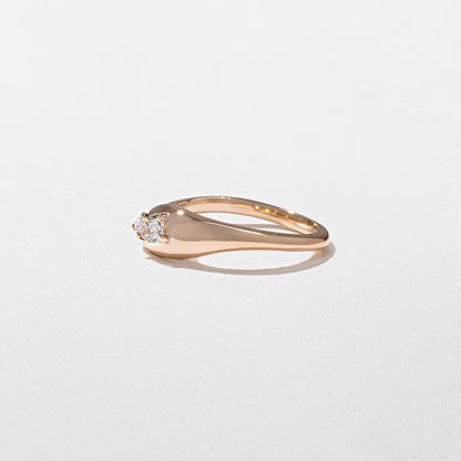 Gaia- Marquise & Pear Curved Lab Grown Diamond Wedding Band
