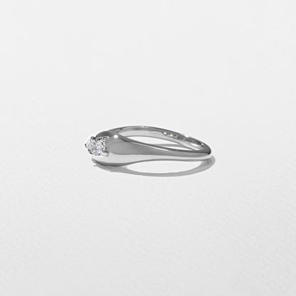 Gaia- Marquise & Pear Curved Lab Grown Diamond Wedding Band