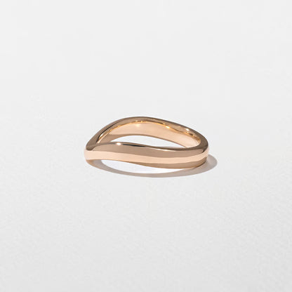Halcyon- Curved Wedding Band