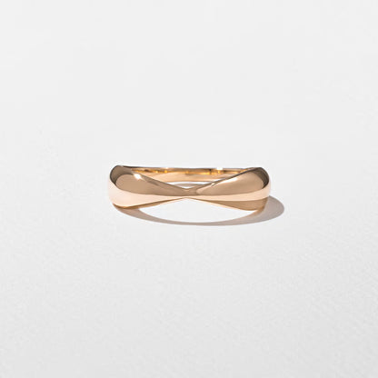 Haven- Crossover Wedding Band