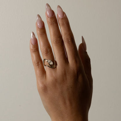 Honor- Plain Curved Wedding Band
