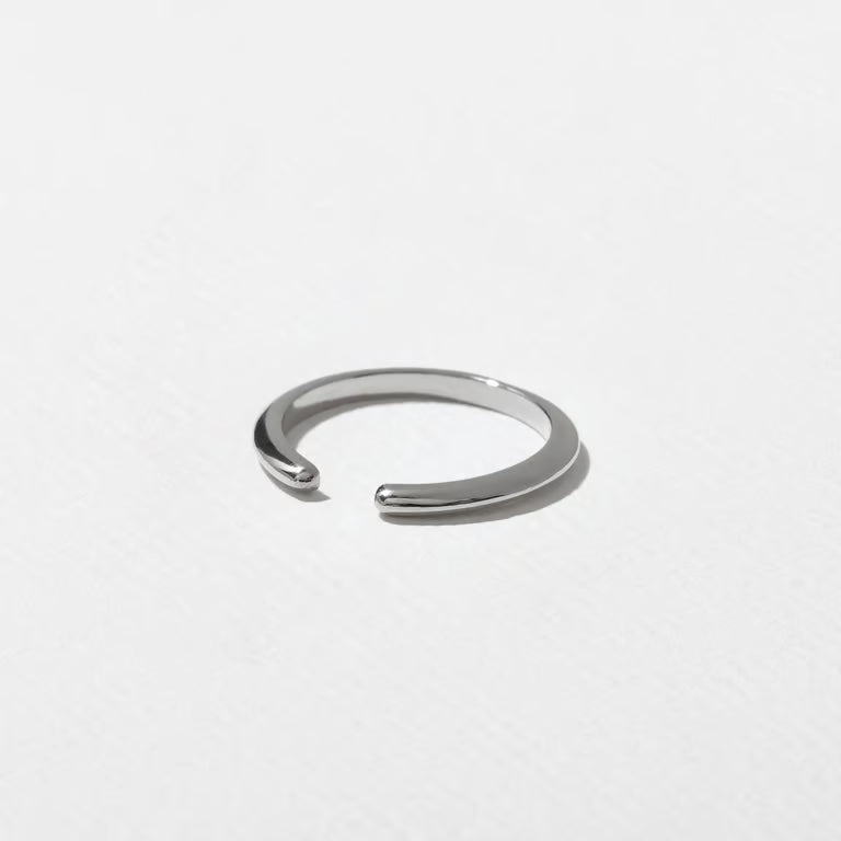 Peony- Plain Open Wedding Band