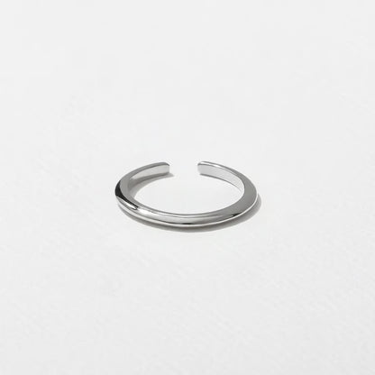 Peony- Plain Open Wedding Band