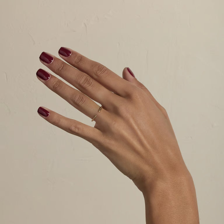 Peony- Plain Open Wedding Band