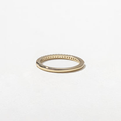 Solara- Round Half Eternity Lab Grown Diamond Wedding Band