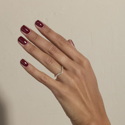 Sonali- Round Curved Lab Grown Diamond Wedding Band