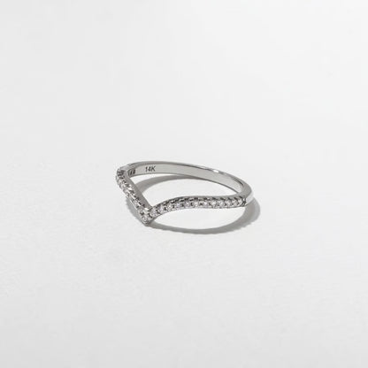 Sonali- Round Curved Lab Grown Diamond Wedding Band