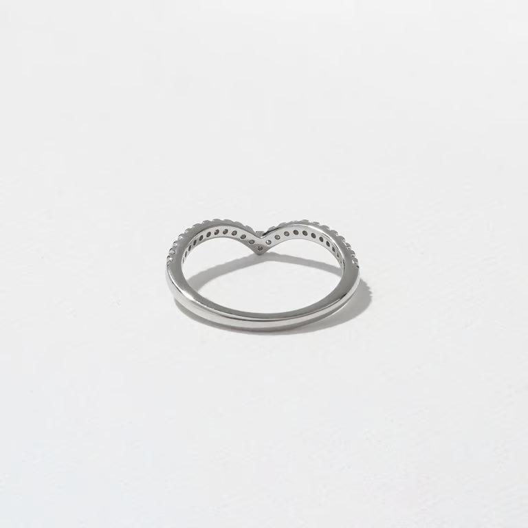 Sonali- Round Curved Lab Grown Diamond Wedding Band