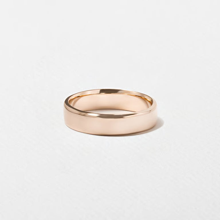 Calder- Rounded Men's Wedding Band
