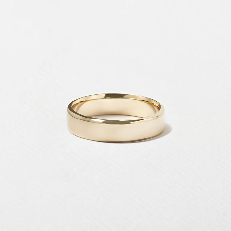 Calder- Rounded Men's Wedding Band