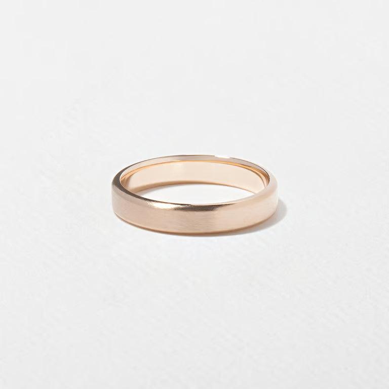 Desmond- Matt Finish Men's Wedding Band
