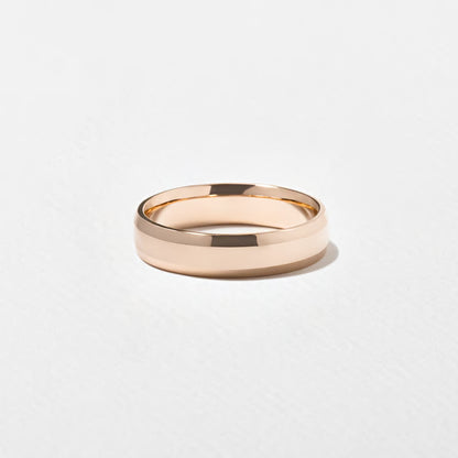 Griffin- Domed Men's Wedding Band