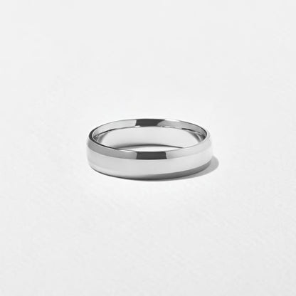 Griffin- Domed Men's Wedding Band