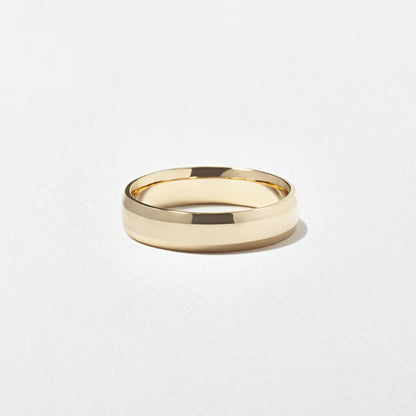 Griffin- Domed Men's Wedding Band