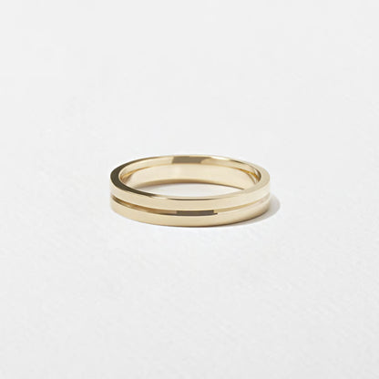 Kendrick- Grooved Men's Wedding Band