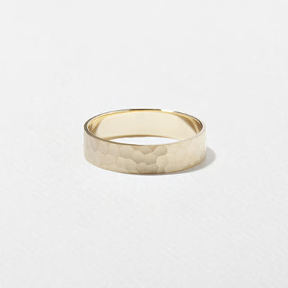 Xavier- Matt Finish Texture Men's Wedding Band