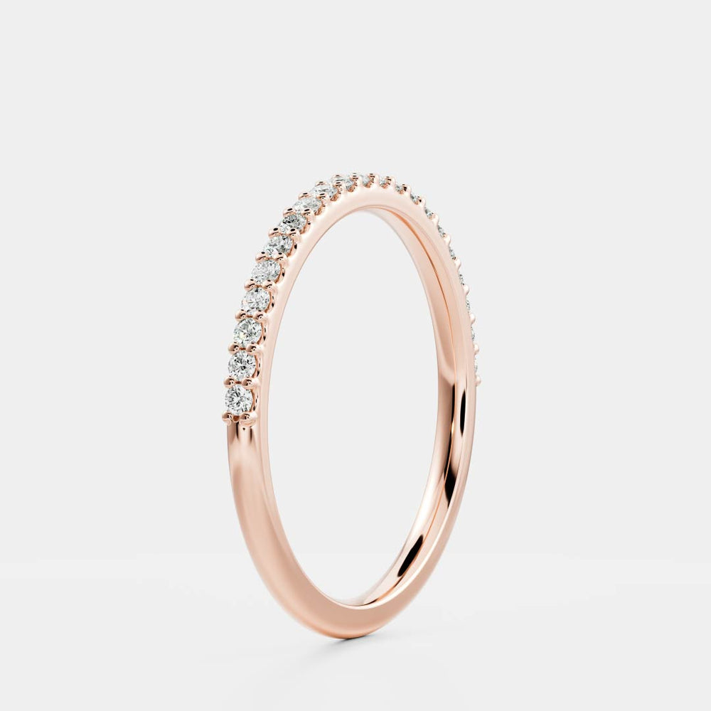 Eternity Band with 0.30 TCW Round Cut Moissanite