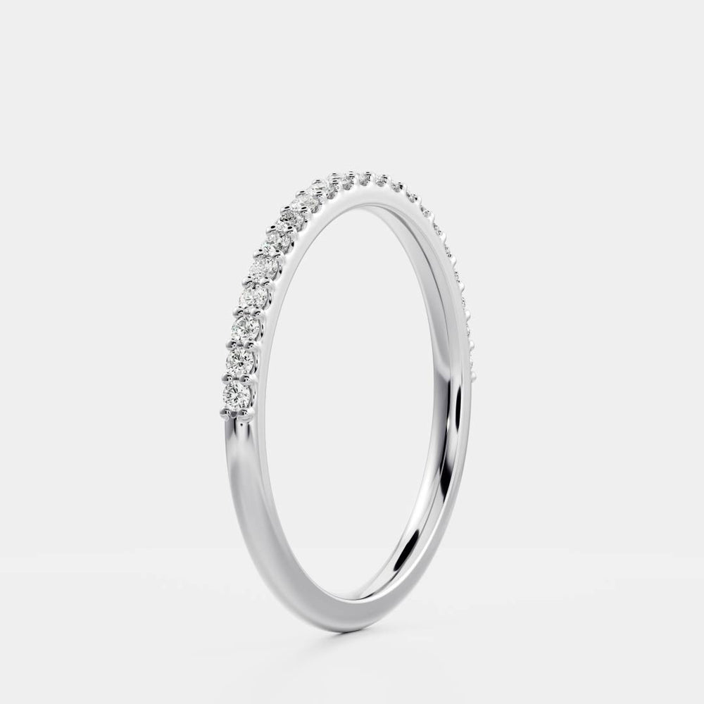 Eternity Band with 0.30 TCW Round Cut Moissanite