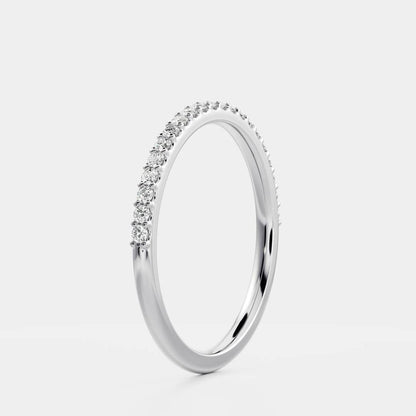 Eternity Band with 0.30 TCW Round Cut Moissanite