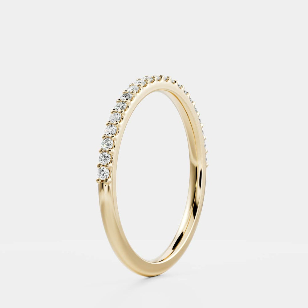 Eternity Band with 0.30 TCW Round Cut Moissanite